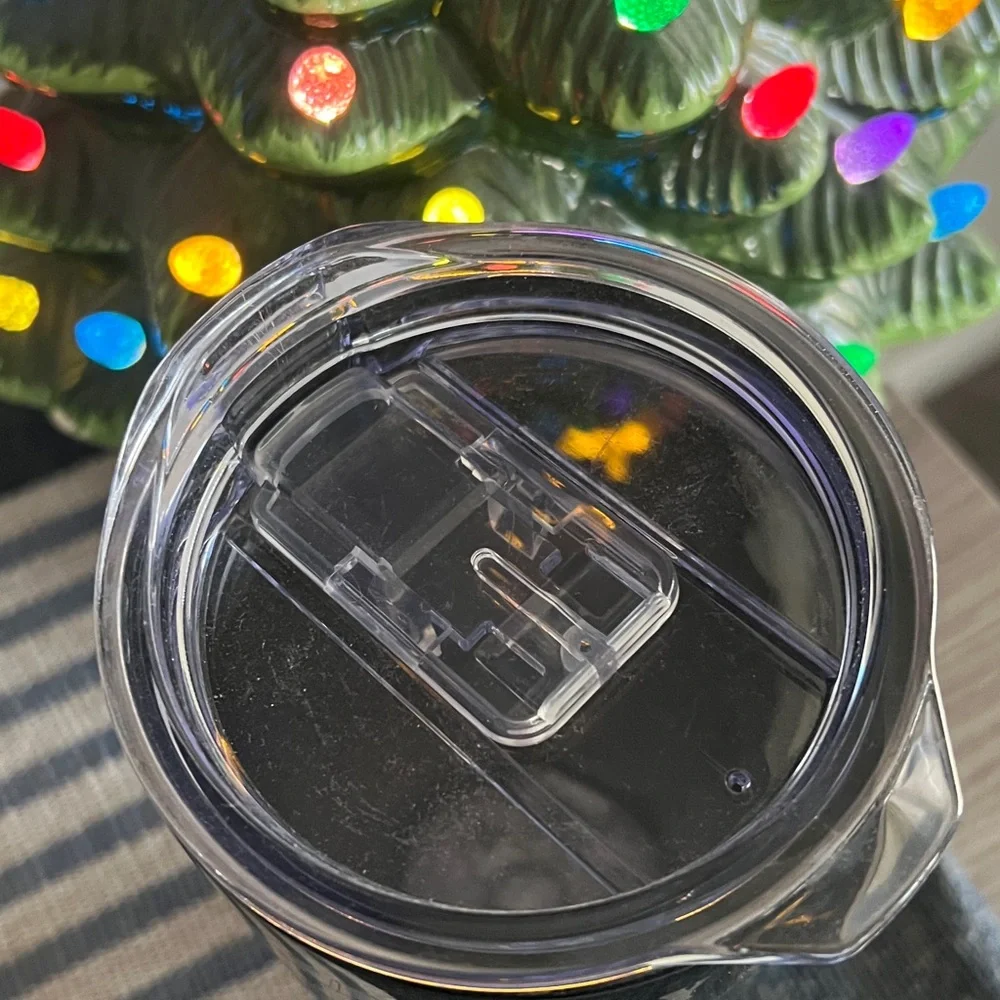 Always Stay Humble and Kind 27oz Cup slider lid black  Sparkle Tumbler